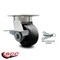 Service Caster 4 Inch Kingpinless Glass Filled Nylon Wheel Caster with Brake and Swivel Lock SCC-KP30S420-GFNR-SLB-BSL - alternate 3